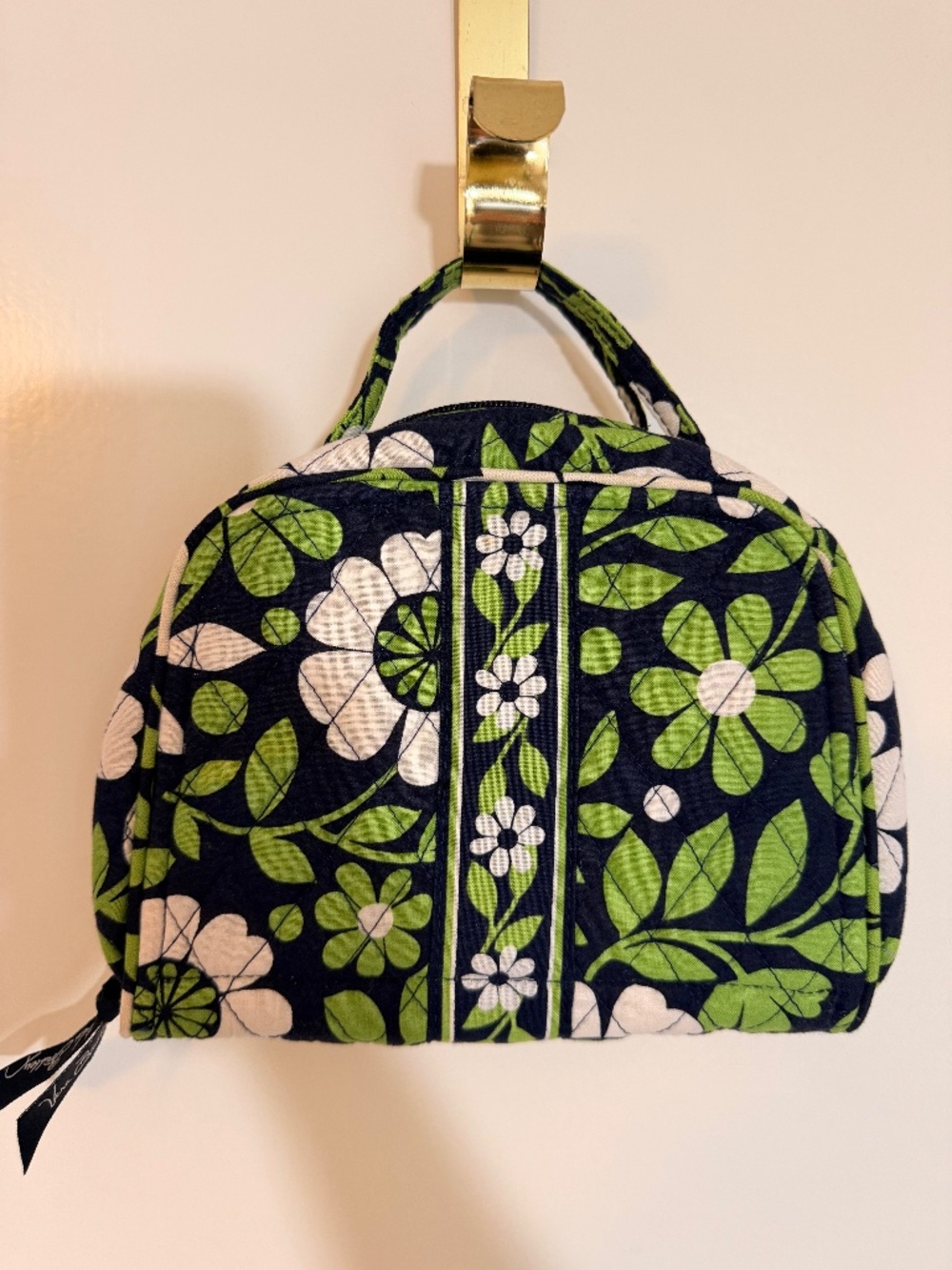 Vera Bradley Heather Travel Jewelry Organizer Bag
